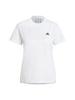 Adidas Aero Lady Designed To Move 3 Stripes Short Sleeve 28838 Japanese Size M T-Shirt Women's White/Black (GL3812)