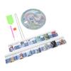 5D DIY Rhinestones Painting Sets Color Lasting Cute Cartoon Ocean Rhinestone Painting for Living Room Bedroom Wall Decor