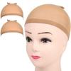 2 Pieces Multicolor Wig Cap Stretchy Nylon Stocking Wig Caps High Quality Nylon Wig Caps  Women&Men