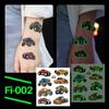 Ricaron 2025 Waterproof Luminous Racing Motorcycle & Car Tattoo Stickers