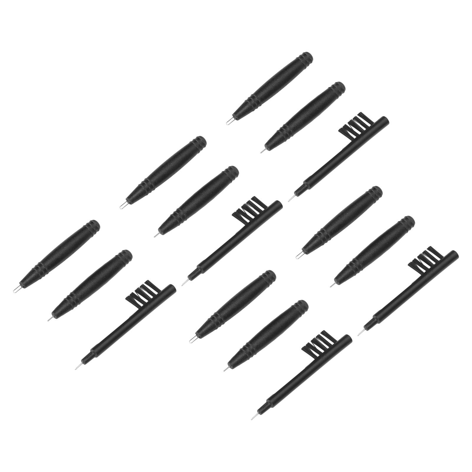 

Hearing Aids Cleaning Tools U Screwdriver 5 Hole Brush Portable Hearing Aids Cleaning Kits with Storage Box