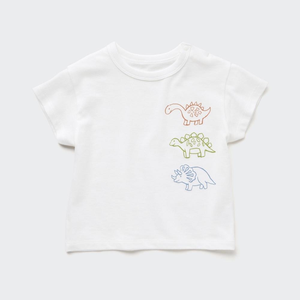 

UNIQLO BT сухая футболка с круглым вырезом и короткими рукавами, графика