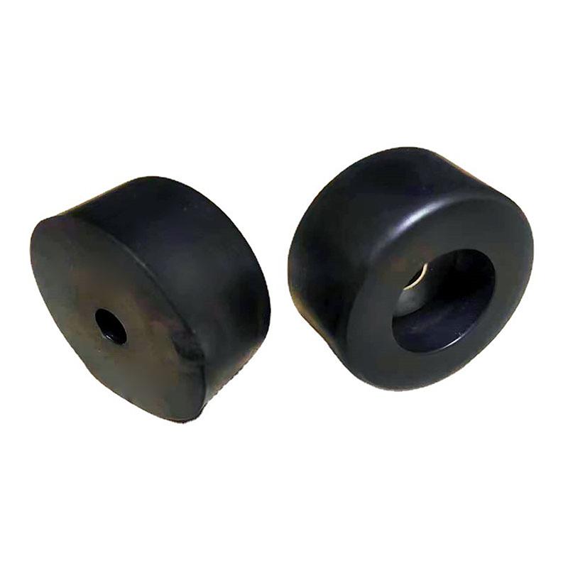 4 Stück Schränke Gummifüße Dämpfer Pad Basis 4 Stück Langlebig Schwarz 38x20mm Großer Koffer Lautsprecher