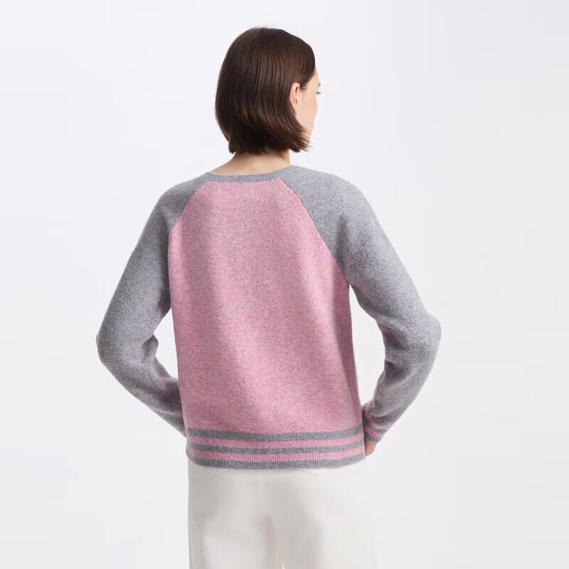 Gap Women's Logo Color-Block Raglan Knit Sweater