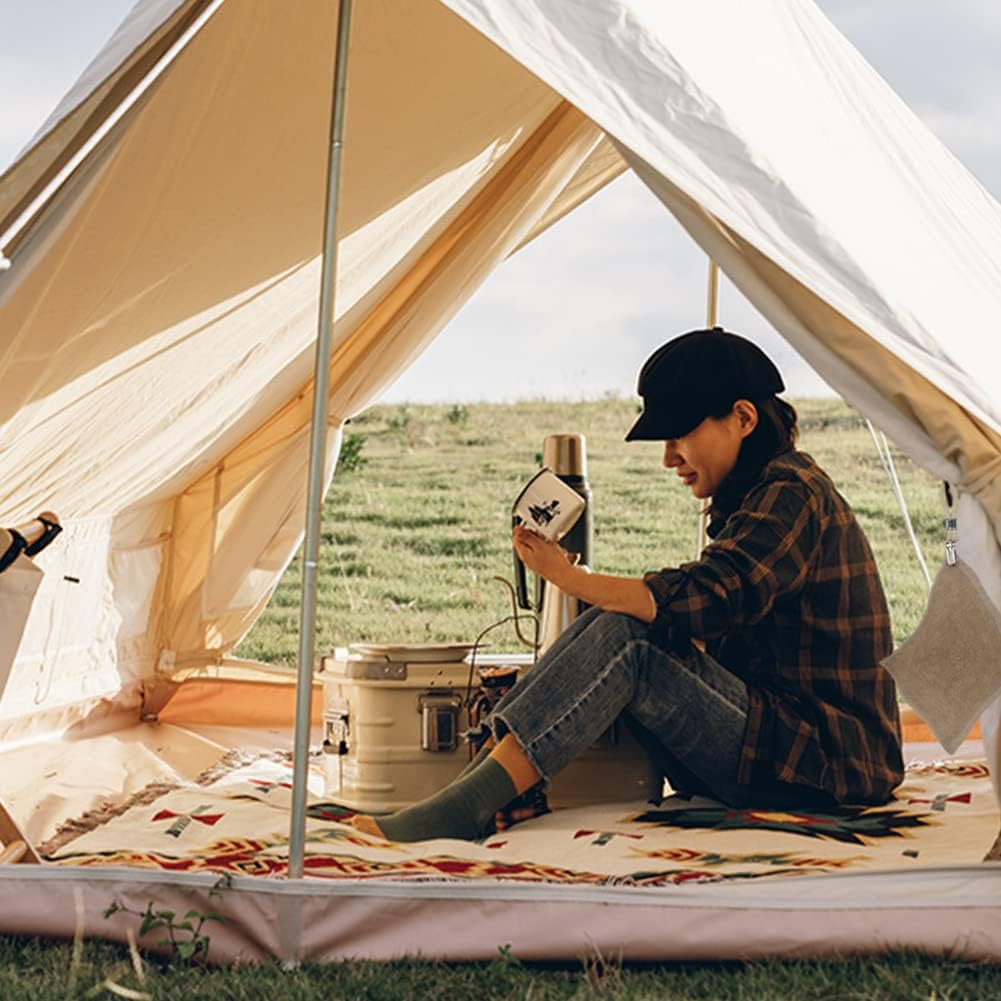 Tea Towel Clips for Hanging with Loop Cotton Metal Cloth Hook Clip Hangers for Home Storage Kitchen Towel Hooks Holder Beige-Set of 4 (4)