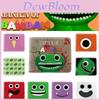 Garten Of Banban Cartoon Bifold Short Wallet W/coin Purse Id Window