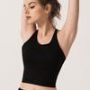 Summer Solid Backless Strap Cross Sports Bra Yoga Vest Women Fitness Sleeveless Women's Yoga Clothes Fashion Slim Fit Running Yoga Tank Tops 24409