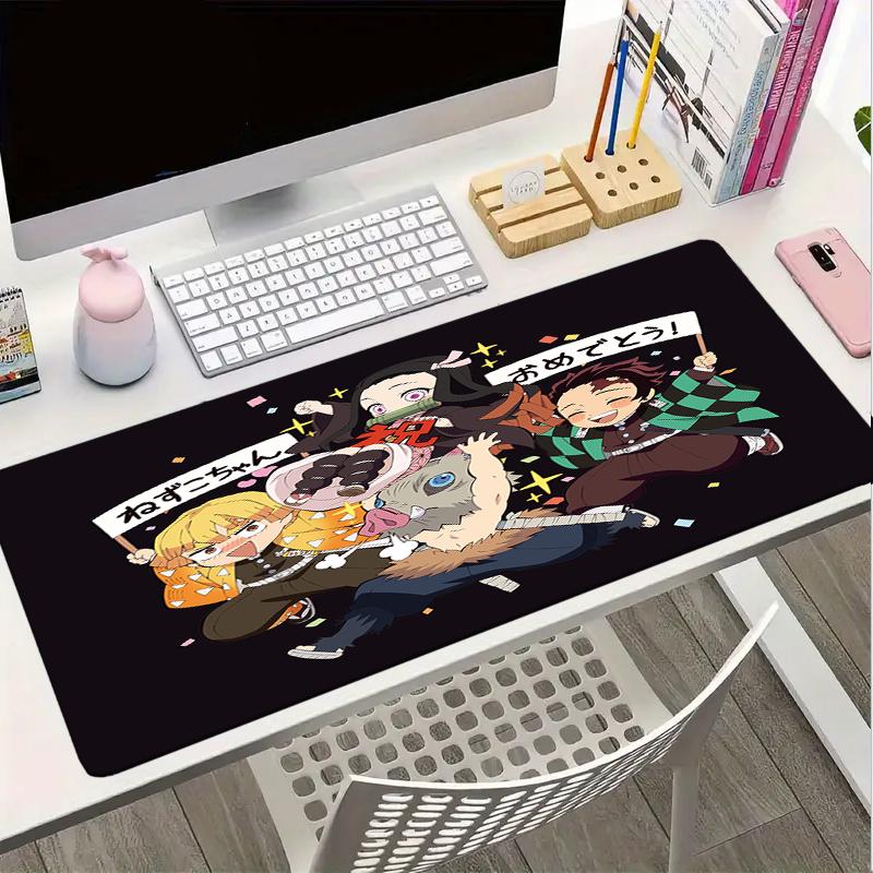 Powerful Demon Anime Mouse pad, Gaming Mouse Pad, keyboard pad, Desk Decor for computer notebook Fan Gift Birthday Gift