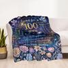 Happy Years Birthday Blanket Ultra-Soft Suitable for Seaside Bed Picnics for All Seasons Warmthful Decor Perfect Gift for Relatives and Friends