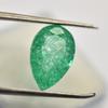 Natural Green Emerald Loose Gemstone 15x9mm Pear Shape Colombian for Jewelry Making and Crafts