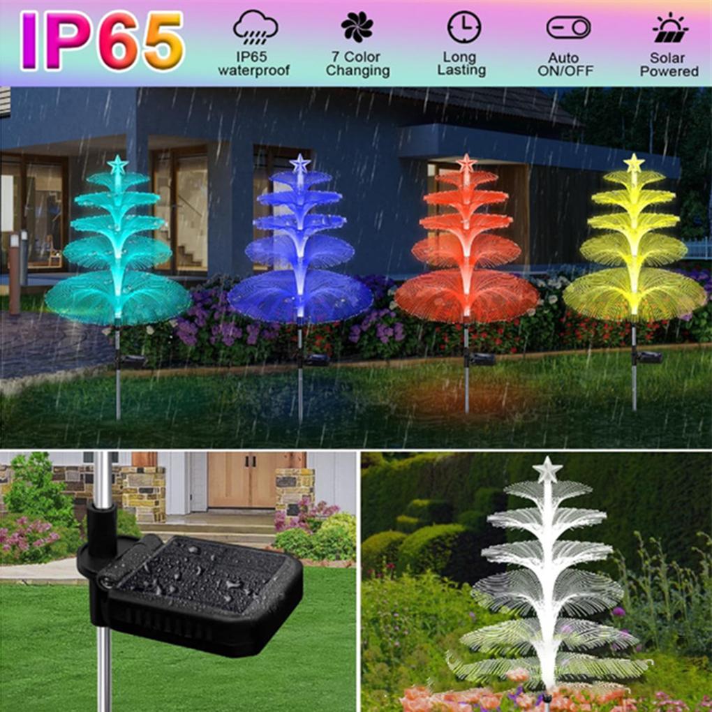 ABS Solar Powered Garden Light Waterproof Outdoor Lawn Light Landscape Decorative Light Solar Garden