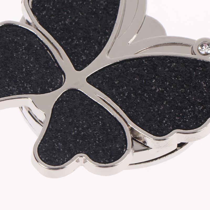 Portable Foldable Fashion Butterfly Purse Bag Table Hook Holder For Student Handbag Hanger For Home Decoration Desk Hook