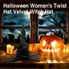 Unique Wrinkled Witch Hats Halloween Costume Accessory for Halloween Party