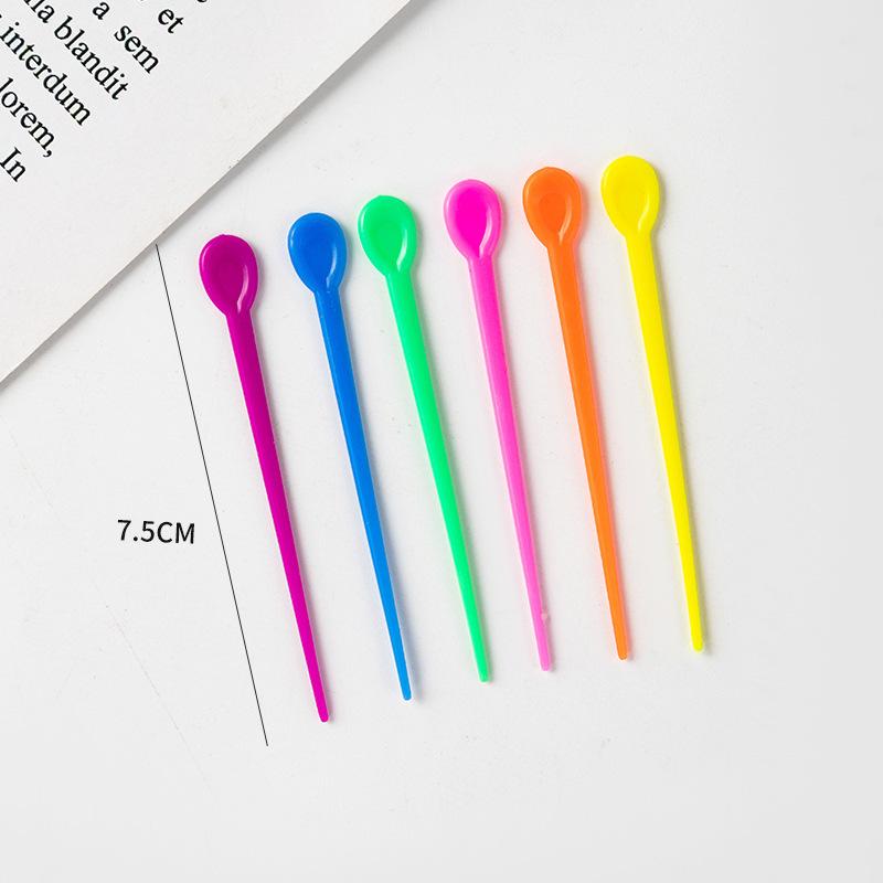 100Pcs Perming Needles Hair Roller Plastic Pins Perming Clips Hairdressing Tools Styling Accessories Makeup Eyelash Curler