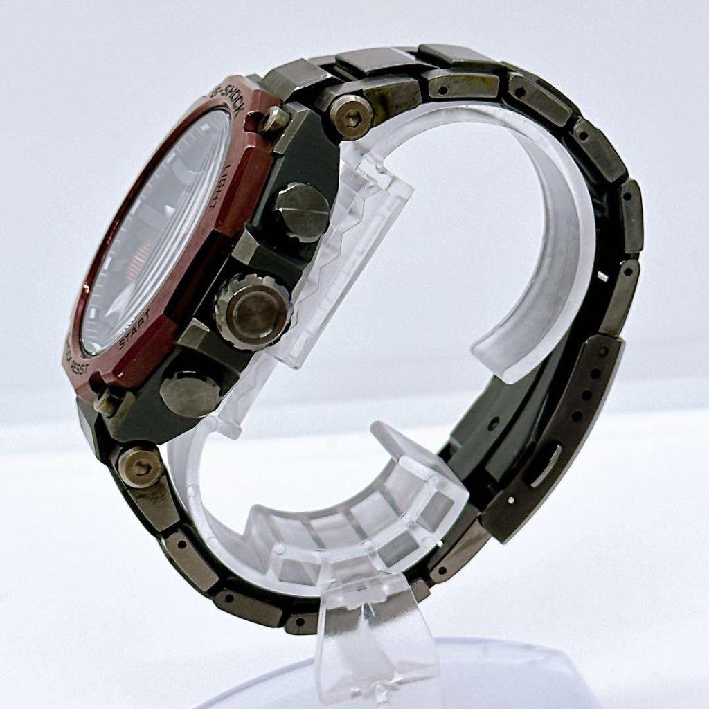 Used Casio G-SHOCK MTG-B2000 Bordeaux men's watch operation confirmed