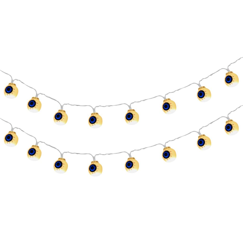 Pumpkins Ghost Skulls Holiday Party Decoration Light LED Halloween Ghost Festival Pumpkins Light String