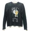 Lucien Pellat-Finet Basquiat Skull Knitwear Sweaters Tops Cut and Sewn Sweater