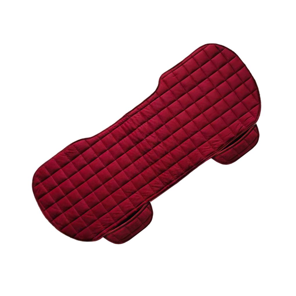 Seat Cushion For Any Car Easy To Install And Clean For High Quality Lint Universal Durable Cover Auto Flexible Brown Back Row