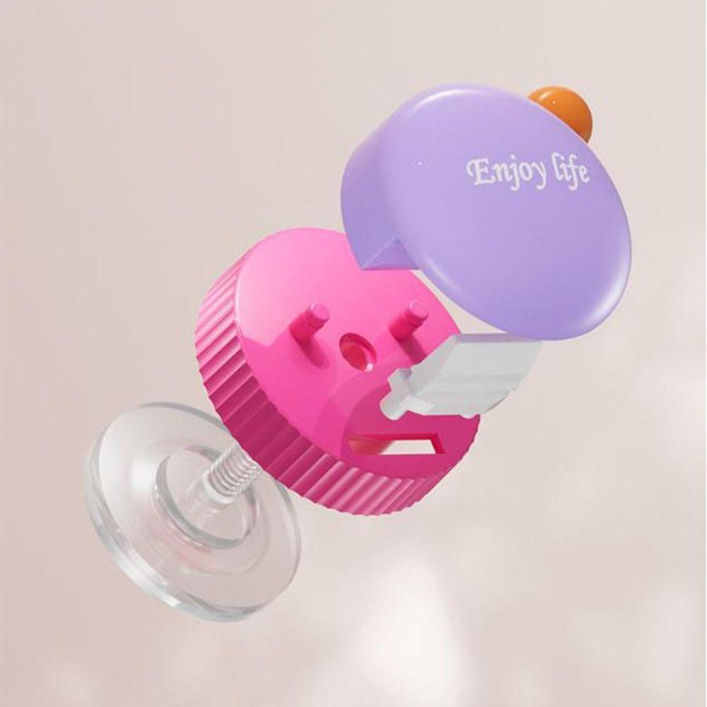 3Pcs Plastic Toothpaste Clip Dopamine Face Wash Storage Clip Toilet