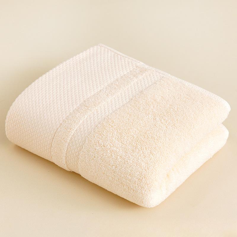 Cotton Towel Thickened Combed Velvet Cotton Adult Face Washing Household Gift Plain Color Block Absorbent Facial Towel