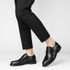 Men'S Casual Shoes Fashion Leather Shoes Lace-Up Breathable Leather Shoes Men Dress Shoes Business Shoes Black Work Shoes JZ-577