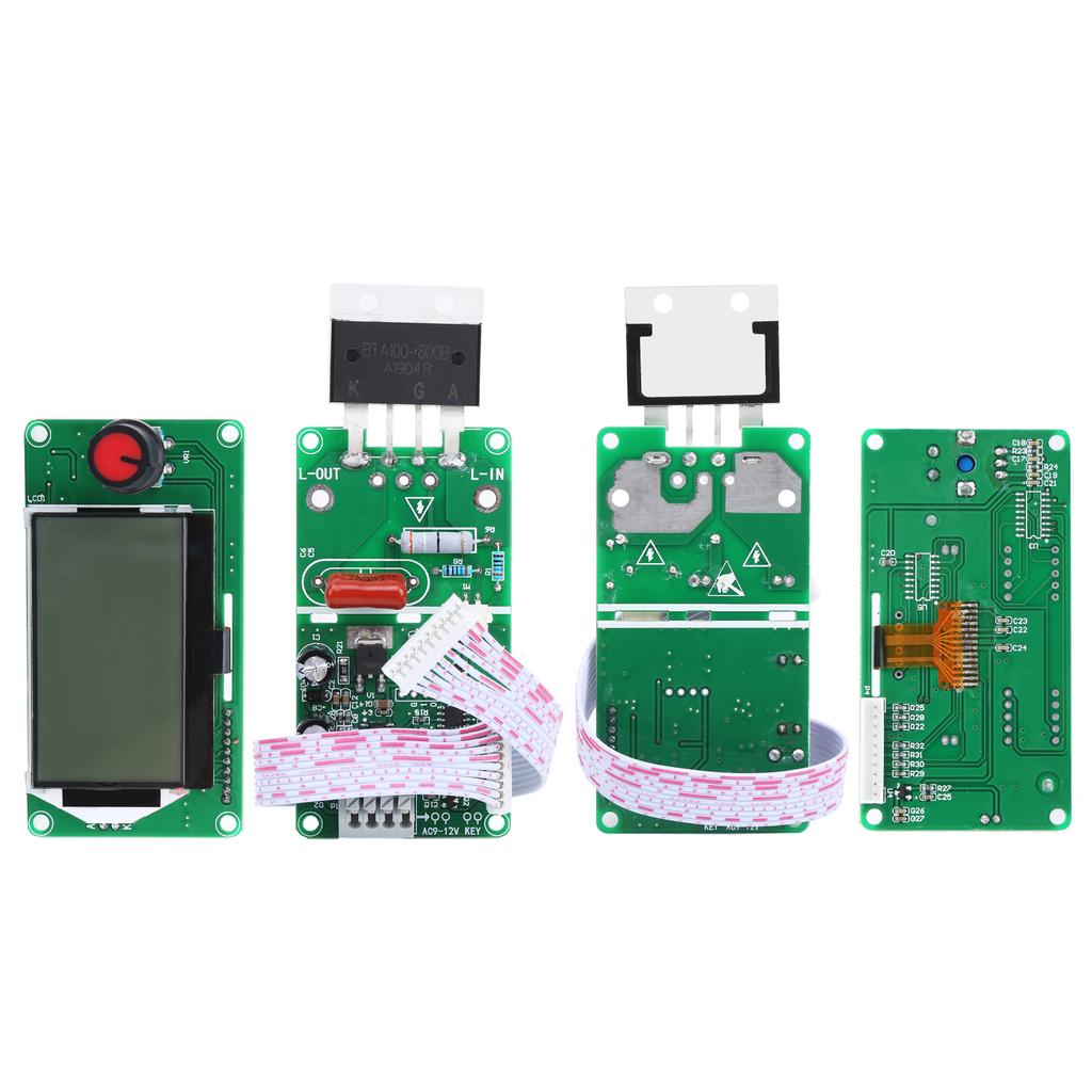 Time Control Welding Module LCD Double Pulse Encoder Board 100A for Single Cell Battery Pack
