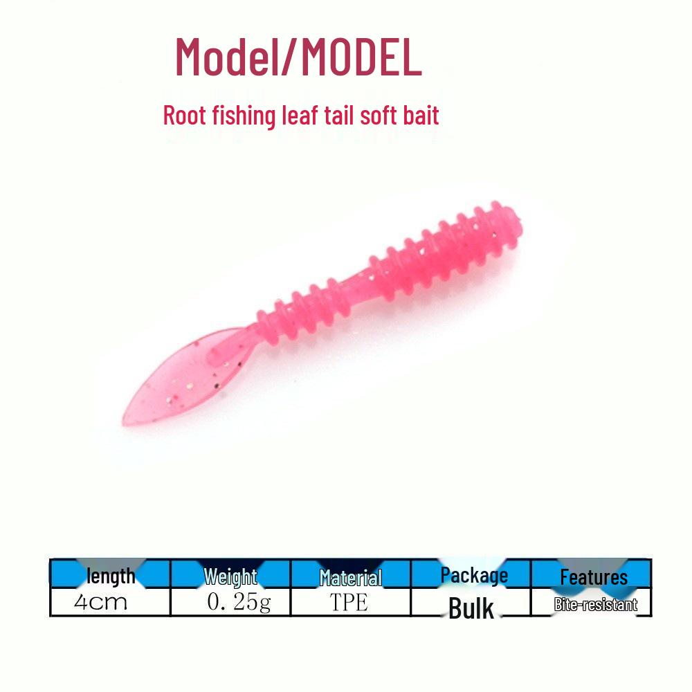 Mini Miękka Przynęta Korzeń Wędkarski: Ultra-Mały Micro Minnow do Drop Shot, Sztuczna Przynęta Rybka z TPE