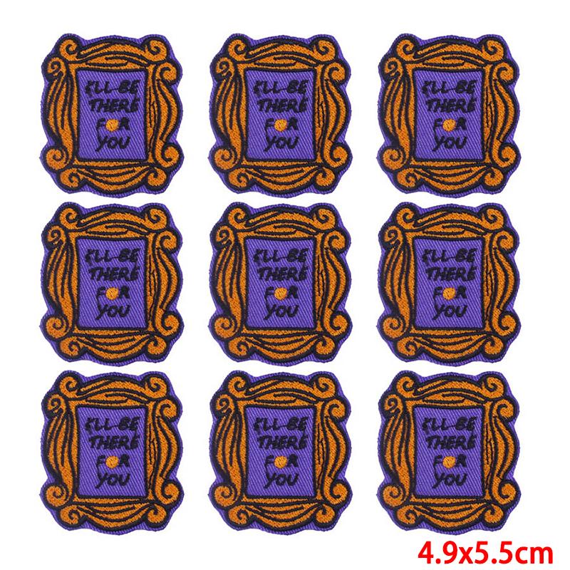 10 Pcs/lot Wholesale Embroidery Patch Iron On Patches For Clothing Patches On Clothes Jackets Decor Applique Sew Supplies