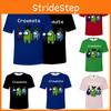 Imposter-T-Shirt-Spiel Crewmate Herren Damen Erwachsene Kurzarm-T-Shirt