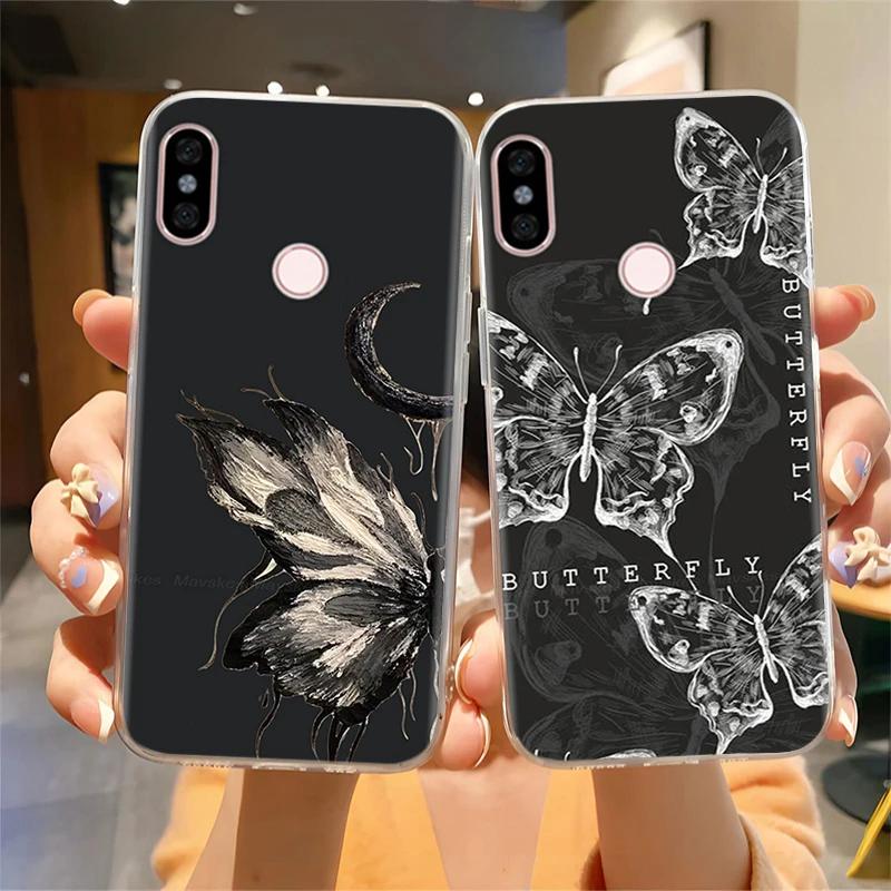 For Redmi Note 5 Note5 Pro Protective Shell Soft Silicone Phone Case Cartoon Painted Back Cover For Redmi Note 5 6 Pro Fundas