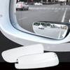 2 pezzi Specchietto retrovisore grandangolare per auto, trasparente, sottile, per angolo cieco, in vetro di retromarcia, convesso, per parcheggio, per SUV