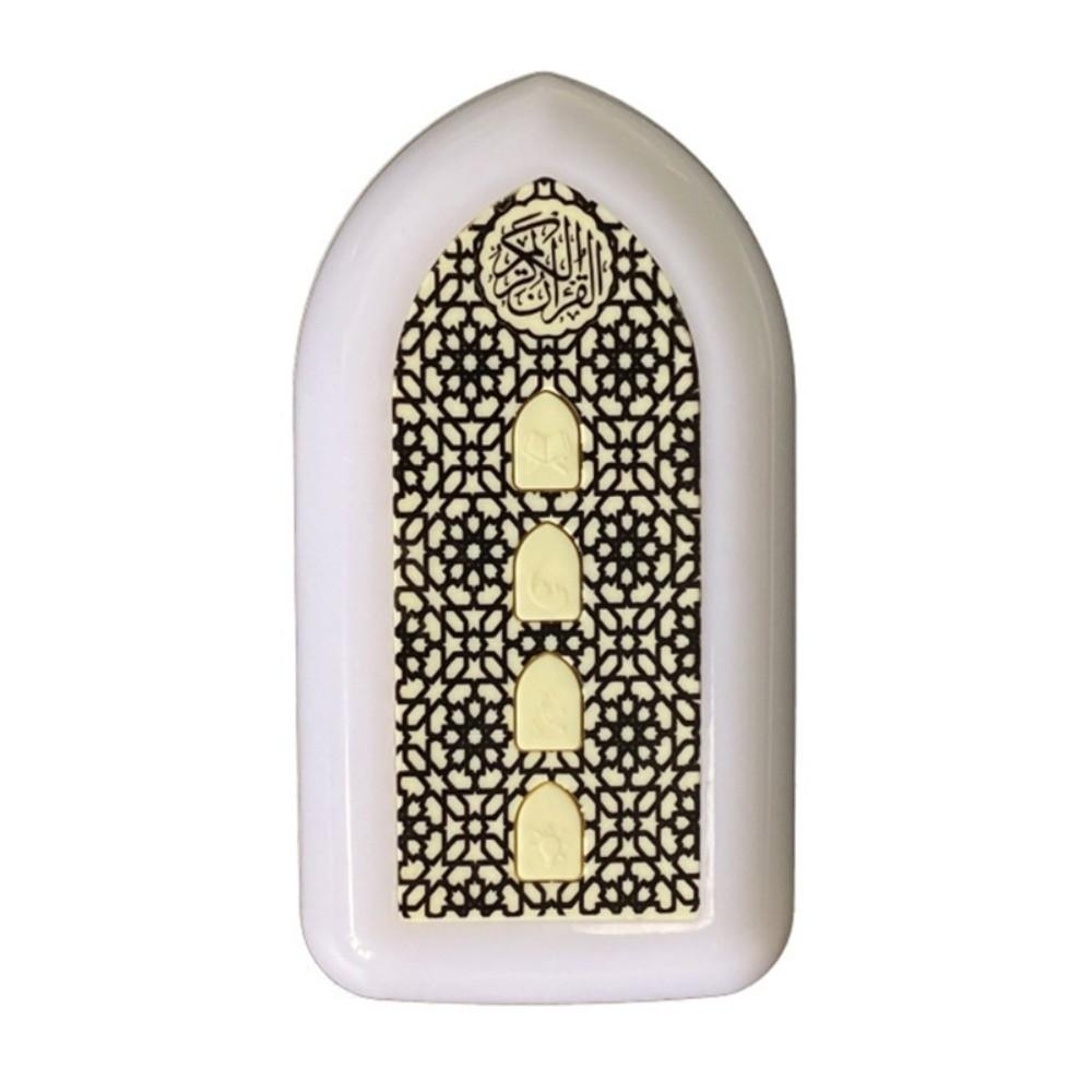 Wall Socket UK/EU Quran Player Multi-color Portable Wall Mount Speaker Mini Interactive LED Atmosphere Light Muslim Daily Pray