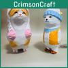 Wooden Lucky Cat Figurine Creative Home Office Decor For Gift Giving