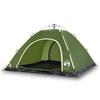 5 Person Camping Tent Green Quick Release