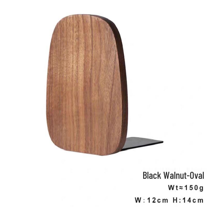 Sturdy Beech Wood Book Stand and Organizer