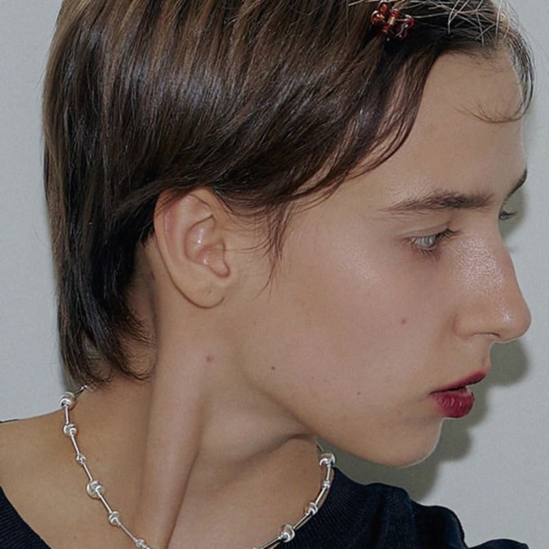 

Denu [Exclusive][sv925]Planet necklace SILVER