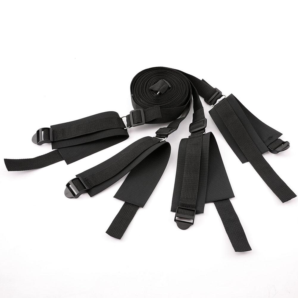 OLO Adjustable Bed Ankle Cuffs Strap Retention BDSM Bondage Bed Binding With Fetters Couple Flirting Slave Product Adult Sex Toy