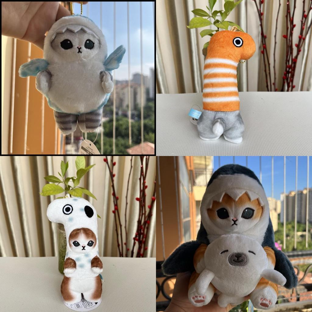 Mofusand Cat Plush Toy With Marine Animal Design For Kids And Collectors