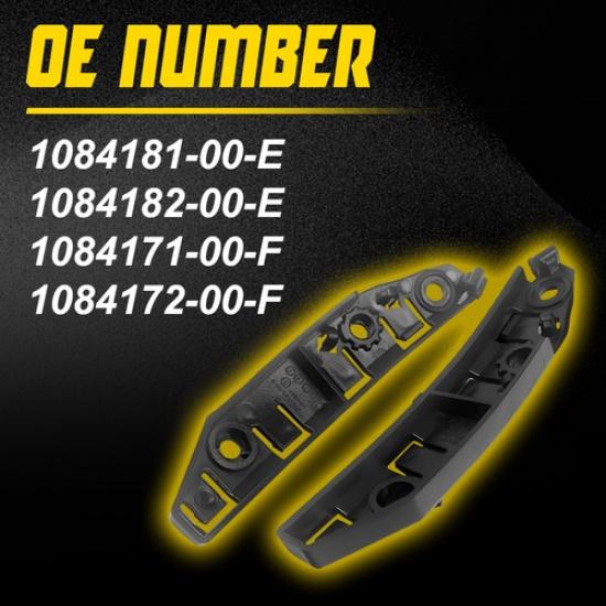 Front Bumper Bracket Fender Retainer & Bracket Support For Tesla Model 3 17-