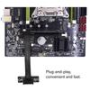 Fast Speed PCIE3.0 1x Extension Cable Supporting Full Bandwidth Data Transfer for Graphics Networking and Sound Cards