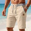 Men's  Casual Shorts Men's Elastic Waist Outdoor Sports Shorts