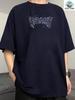 2026 Summer Bestselling Casual Fashion Soft and Comfortable Breathable Simple Letter Pattern Printed Unisexs Pure Cotton Tshirt