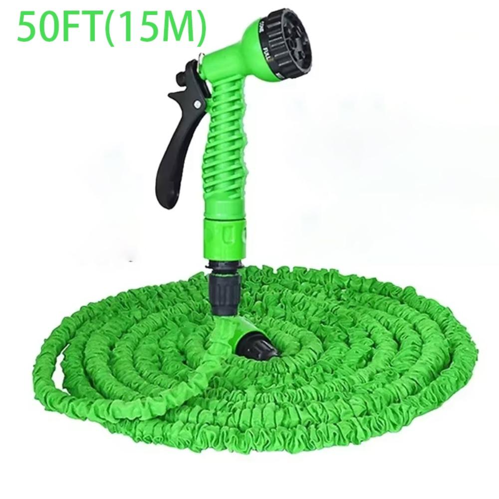 7 Spraying Functions Expandable Magic Hose High Pressure Water Sprayer  Car Cleaning