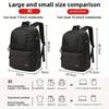 High School Students' Large Capacity Polyester Male Backpack for Couples, Leisure Laptop Bag