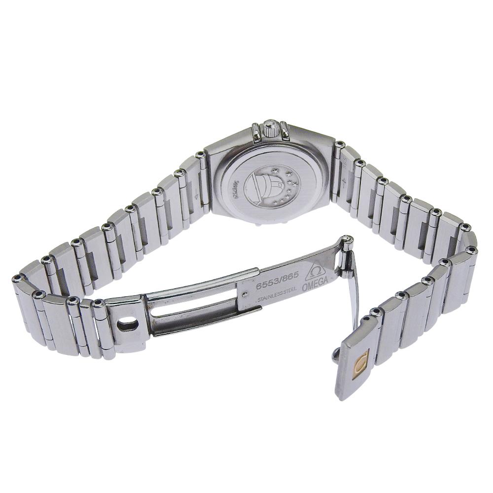 OMEGA Constellation Mini Watches 1562.30 whiteDial Stainless Steel Quartz Analog display Women Used
