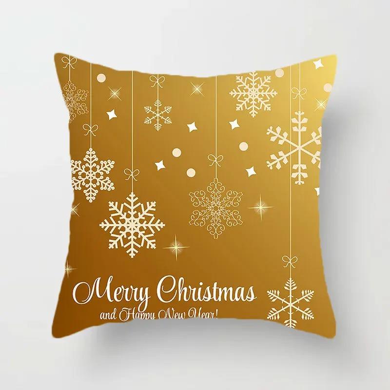 

Наволочки с рождественской тематикой Аксессуары для автомобиля Офис Санта-Клаус Гостиная Диван Домашние наволочки 40x40cm