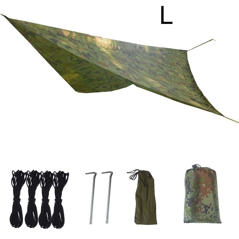 Camping square canopy, shelter tent, sunshade umbrella fabric, picnic mat, suitable for outdoor hiking and beach camping