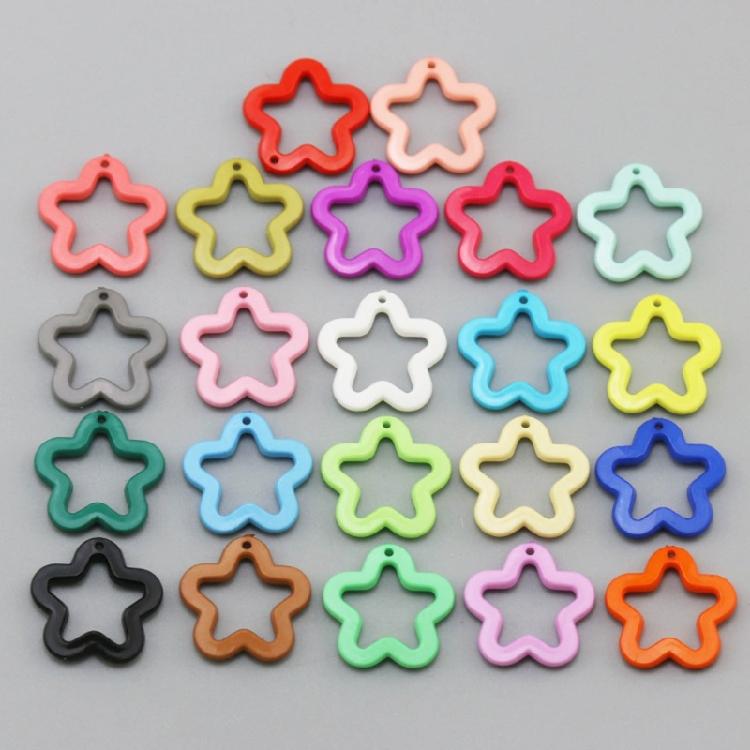 Hollow Star Jewelry Making Accessories Acrylic Material for DIY Jewelry Making
