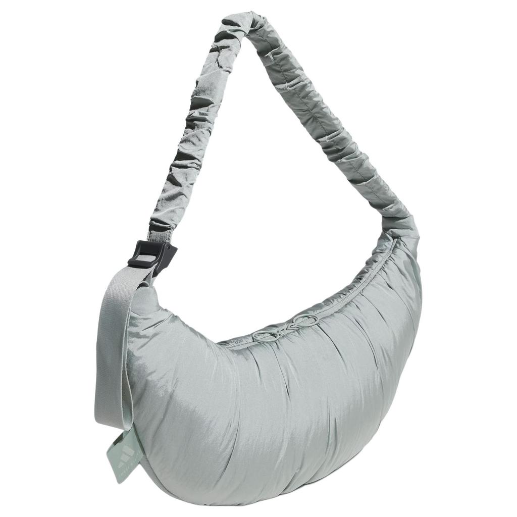 Adidas Adjustable Strap Shoulder Bag Women's Wonder Light Gray Green JZ2144