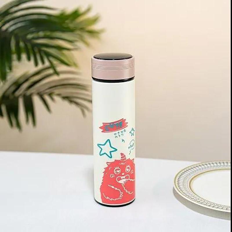 Temperature Measuring Mug, Cute Couple, Stainless Steel Water Cup, Large Capacity Tea Cup, High-end Business Men and Women